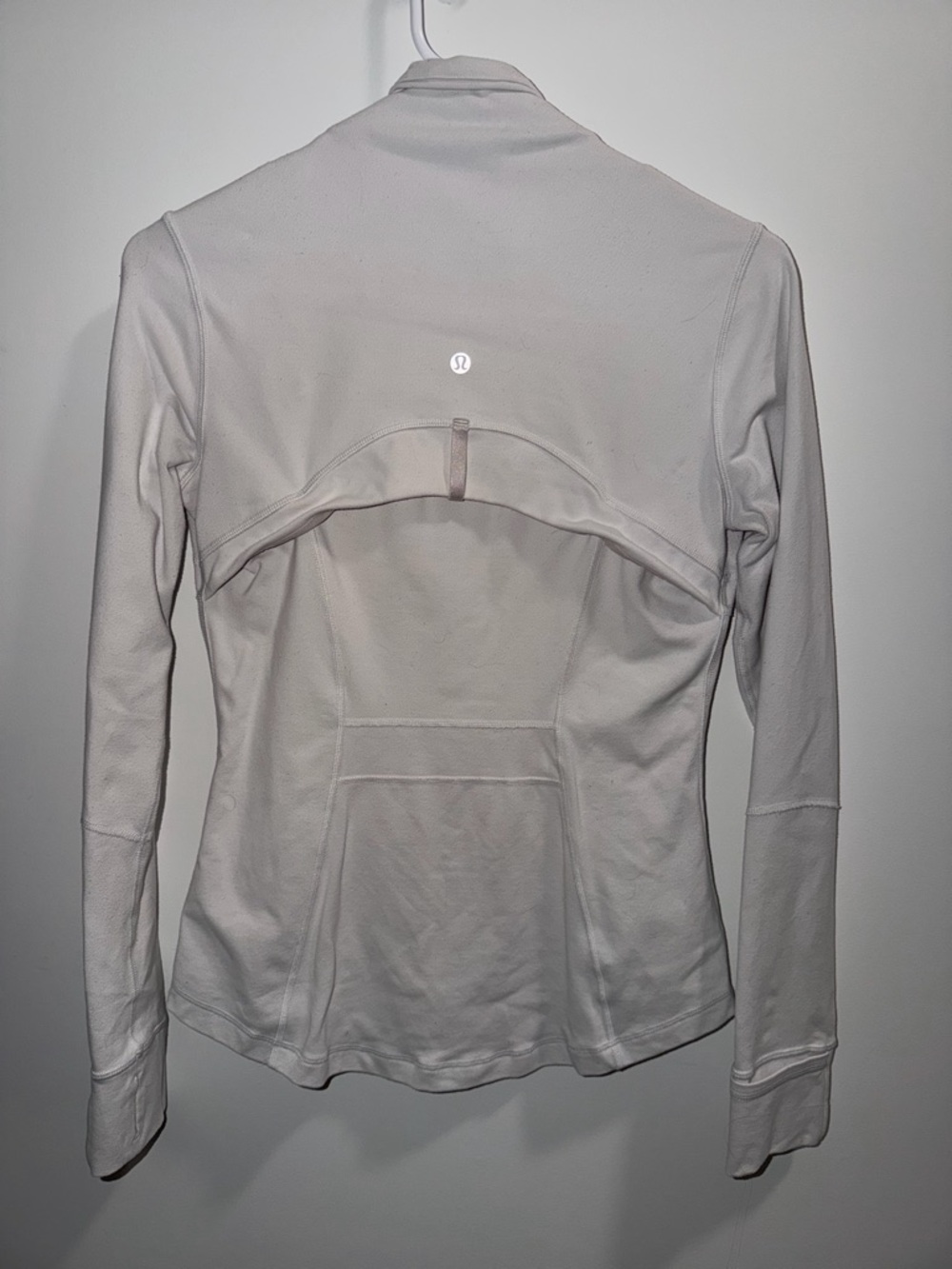 lululemon athletica Women’s Light Taupe/Off-White Zip Jacket